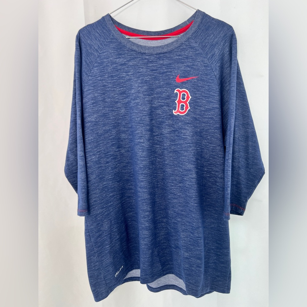 NIKE MLB Boston Red Sox 3/4 TEE SHIRT